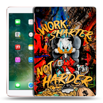 Силиконовый чехол на Ipad Air (2019) с принтом Дональд Дак Деньги Силиконовый чехол на Ipad Air (2019) с принтом Дональд Дак Деньги