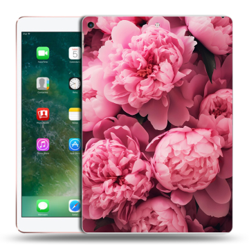 Силиконовый чехол на Ipad Air (2019) с принтом цветы пионы
