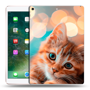 Силиконовый чехол на Ipad Air (2019) с принтом котик
