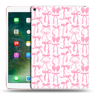 Силиконовый чехол на Ipad Air (2019) с принтом Розовые бантики