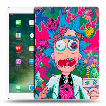 Силиконовый чехол на Ipad Air (2019) с принтом Рик и Морти Rick Morty