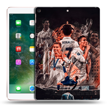 Силиконовый чехол на Ipad Air (2019) с принтом Реал Роналдо Real Ronaldo