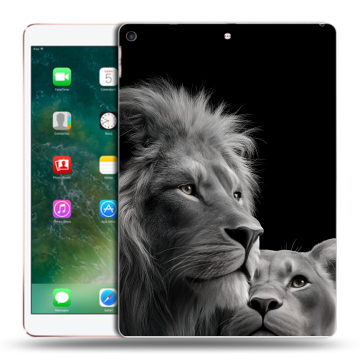 Силиконовый чехол на Ipad Air (2019) с принтом Лев кошки