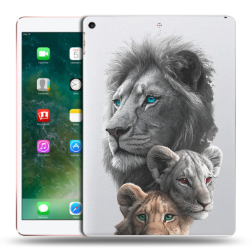 Силиконовый чехол на Ipad Air (2019) с принтом Львы