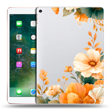Силиконовый чехол на Ipad Air (2019) с принтом Цветы принт