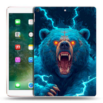 Силиконовый чехол на Ipad Air (2019) с принтом Медведь