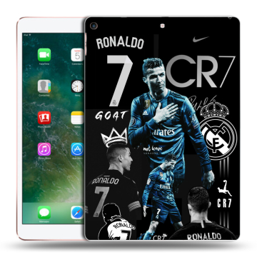 Силиконовый чехол на Ipad Air (2019) с принтом Реал Роналдо