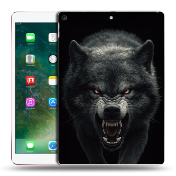 Силиконовый чехол на Ipad Air (2019) с принтом Волк
