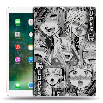 Силиконовый чехол на Ipad Air (2019) с принтом Ahegao Ахегао Аниме