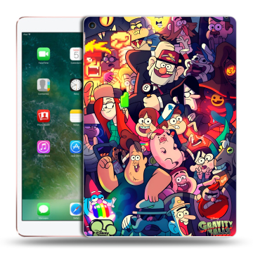 Силиконовый чехол на Ipad Air (2019) с принтом Gravity Falls Гравити Фолз