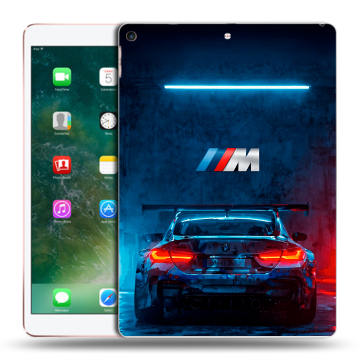 Силиконовый чехол на Ipad Air (2019) с принтом BMW БМВ Силиконовый чехол на Ipad Air (2019) с принтом BMW БМВ
