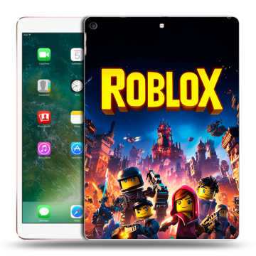 Силиконовый чехол на Ipad Air (2019) с принтом Roblox Роблокс