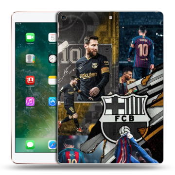 Силиконовый чехол на Ipad Air (2019) с принтом Messi Barcelona Силиконовый чехол на Ipad Air (2019) с принтом Messi Barcelona