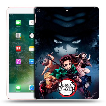 Силиконовый чехол на Ipad Air (2019) с принтом Demon Slayer Клинок рассекающий демонов