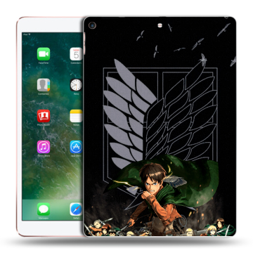 Силиконовый чехол на Ipad Air (2019) с принтом Атака титанов