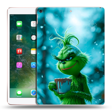 Силиконовый чехол на Ipad Air (2019) с принтом Новый год гринч