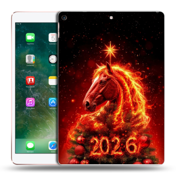 Силиконовый чехол на Ipad Air (2019) с принтом Новый год