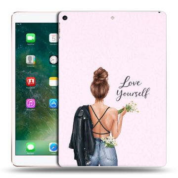 Силиконовый чехол на Ipad Air (2019) с принтом женский