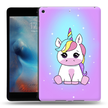 Силиконовый чехол на планшета Ipad Mini (2019) с принтом Единорог