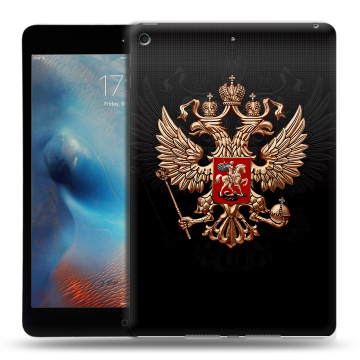 Силиконовый чехол на планшета Ipad Mini (2019) с принтом Герб России