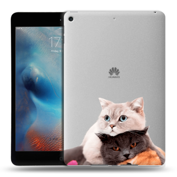 Силиконовый чехол на планшета Ipad Mini (2019) с принтом Кошки