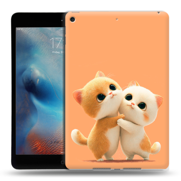 Силиконовый чехол на планшета Ipad Mini (2019) с принтом Милые котики