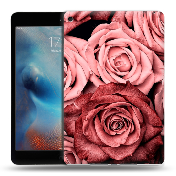 Силиконовый чехол на планшета Ipad Mini (2019) с принтом Цветы розы