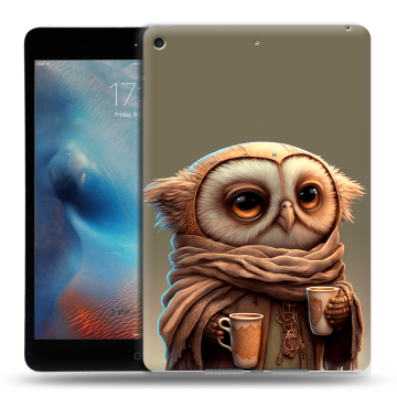Силиконовый чехол на планшета Ipad Mini (2019) с принтом Сова