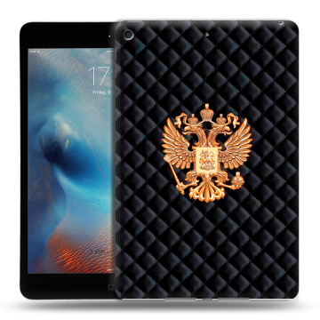 Силиконовый чехол на Ipad Mini (2019) с принтом Герб России принт Силиконовый чехол на Ipad Mini (2019) с принтом Герб России принт