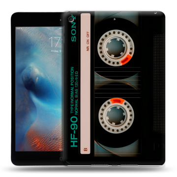 Силиконовый чехол на Ipad Mini (2019) с принтом Кассета Силиконовый чехол на Ipad Mini (2019) с принтом Кассета