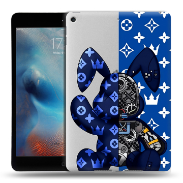 Силиконовый чехол на Ipad Mini (2019) с принтом Луи робот Силиконовый чехол на Ipad Mini (2019) с принтом Луи робот