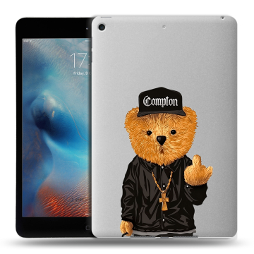 Силиконовый чехол на Ipad Mini (2019) с принтом Плюшевый медведь Силиконовый чехол на Ipad Mini (2019) с принтом Плюшевый медведь