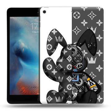 Силиконовый чехол на Ipad Mini (2019) с принтом Луи робот Силиконовый чехол на Ipad Mini (2019) с принтом Луи робот