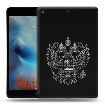 Силиконовый чехол на Ipad Mini (2019) с принтом Герб России Силиконовый чехол на Ipad Mini (2019) с принтом Герб России