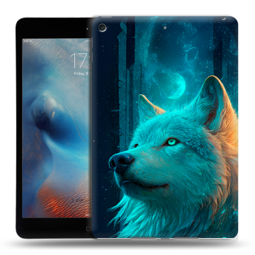Силиконовый чехол на Ipad Mini (2019) с принтом бабочки саккура