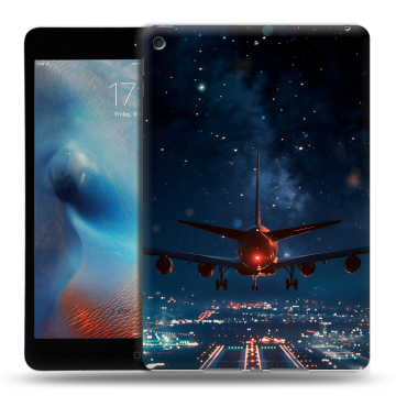 Силиконовый чехол на Ipad Mini (2019) с принтом самолет Силиконовый чехол на Ipad Mini (2019) с принтом самолет