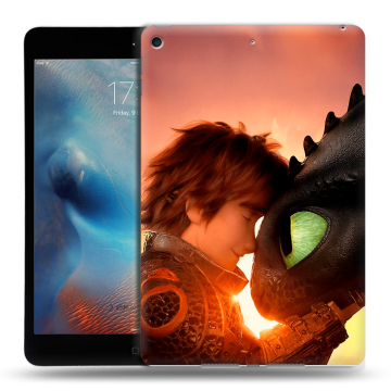 Силиконовый чехол на Ipad Mini (2019) с принтом Как приручить дракона