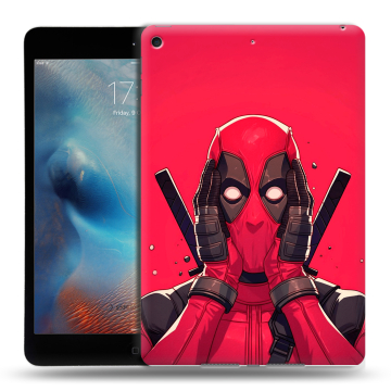 Силиконовый чехол на Ipad Mini (2019) с принтом Дедпул Deadpool