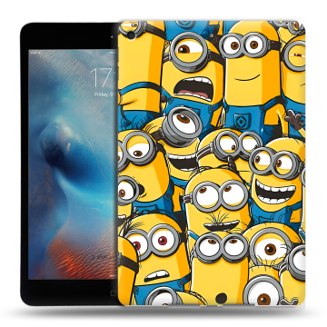 Силиконовый чехол на Ipad Mini (2019) с принтом Миньоны Силиконовый чехол на Ipad Mini (2019) с принтом Миньоны