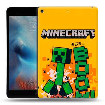 Силиконовый чехол на Ipad Mini (2019) с принтом Майнкрафт Minecraft Силиконовый чехол на Ipad Mini (2019) с принтом Майнкрафт Minecraft