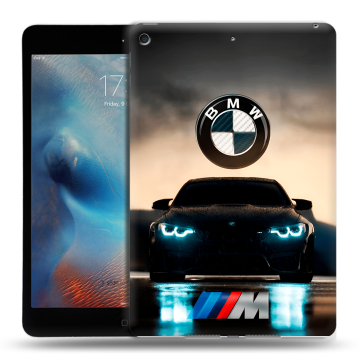Силиконовый чехол на Ipad Mini (2019) с принтом БМВ BMW Силиконовый чехол на Ipad Mini (2019) с принтом БМВ BMW