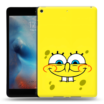 Силиконовый чехол на Ipad Mini (2019) с принтом спанчбоб спанч боб Силиконовый чехол на Ipad Mini (2019) с принтом спанчбоб спанч боб