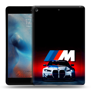 Силиконовый чехол на Ipad Mini (2019) с принтом БМВ BMW Силиконовый чехол на Ipad Mini (2019) с принтом БМВ BMW