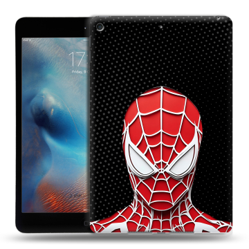Силиконовый чехол на Ipad Mini (2019) с принтом человек паук spiderman
