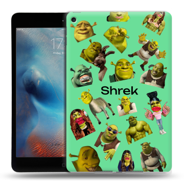 Силиконовый чехол на Ipad Mini (2019) с принтом Шрек Shrek