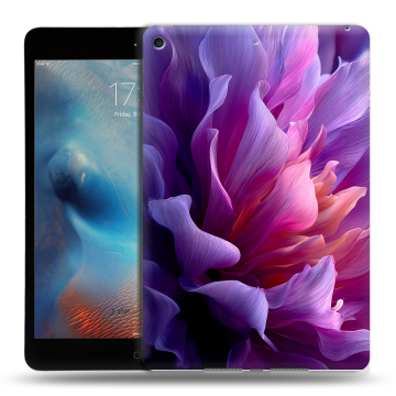 Силиконовый чехол на Ipad Mini (2019) с принтом женский цветы Силиконовый чехол на Ipad Mini (2019) с принтом женский цветы