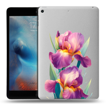 Силиконовый чехол на Ipad Mini (2019) с принтом Цветы орхидеи