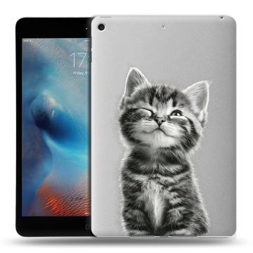 Силиконовый чехол на Ipad Mini (2019) с принтом Котенок Силиконовый чехол на Ipad Mini (2019) с принтом Котенок