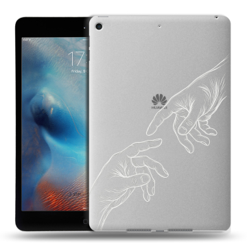 Силиконовый чехол на Ipad Mini (2019) с принтом Сотворение мира
