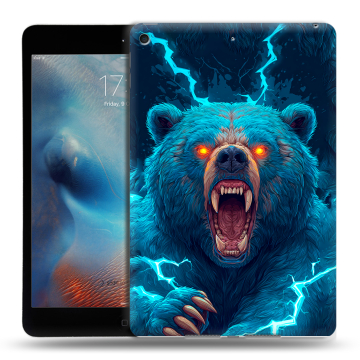 Силиконовый чехол на Ipad Mini (2019) с принтом Медведь
